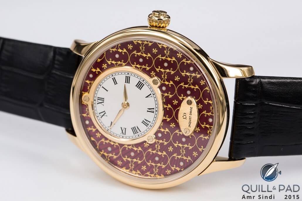 Jaquet Droz Petite Heure Minute Paillonnée for Only Watch 2015