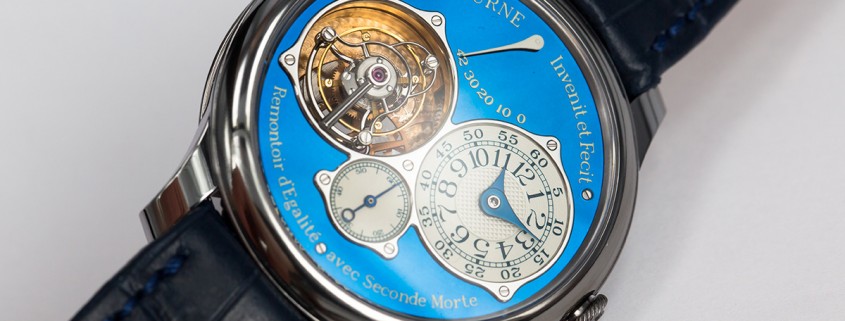 F.P. Journe Tourbillon Souverain Bleu for Only Watch 2015
