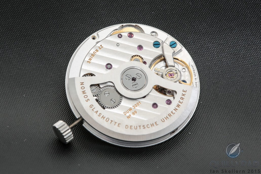 Nomos Glashütte automatic Caliber DUW 3001