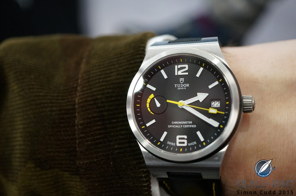 Tudor North Flag wrist shot
