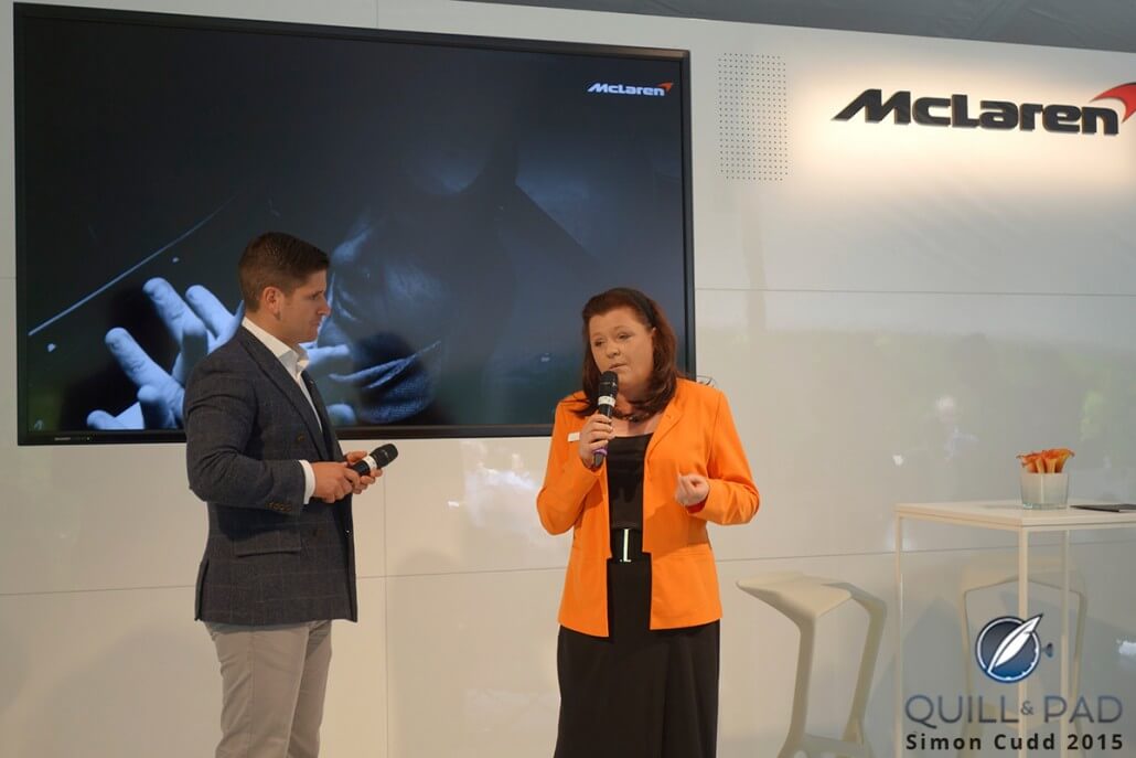 Amanda McLaren at the Goodwood Festival of Speed