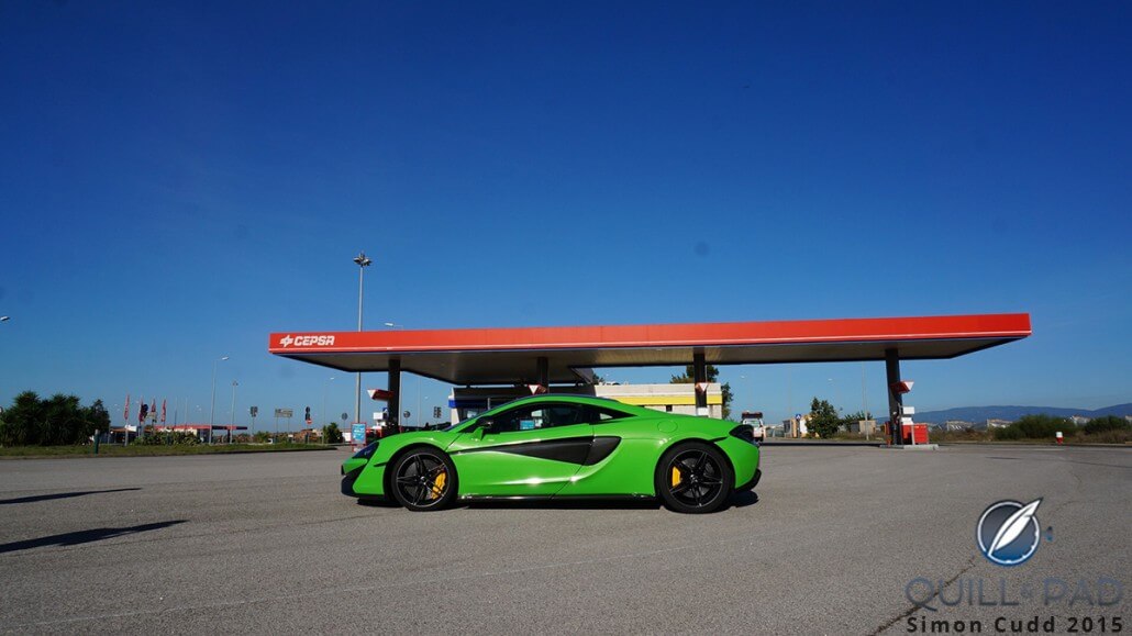 The Mantis Green 570S McLaren road car