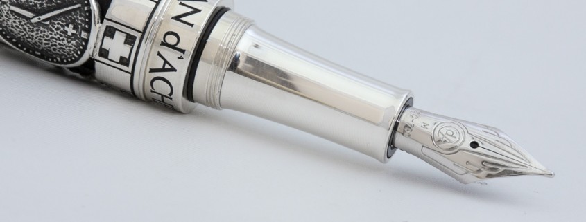 The business end of Caran d’Ache's Spirit of Switzerland