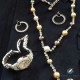 All three borrowed pieces of Chopard jewelry, ready to go to the 2015 Grand Prix d’Horlogerie de Genève