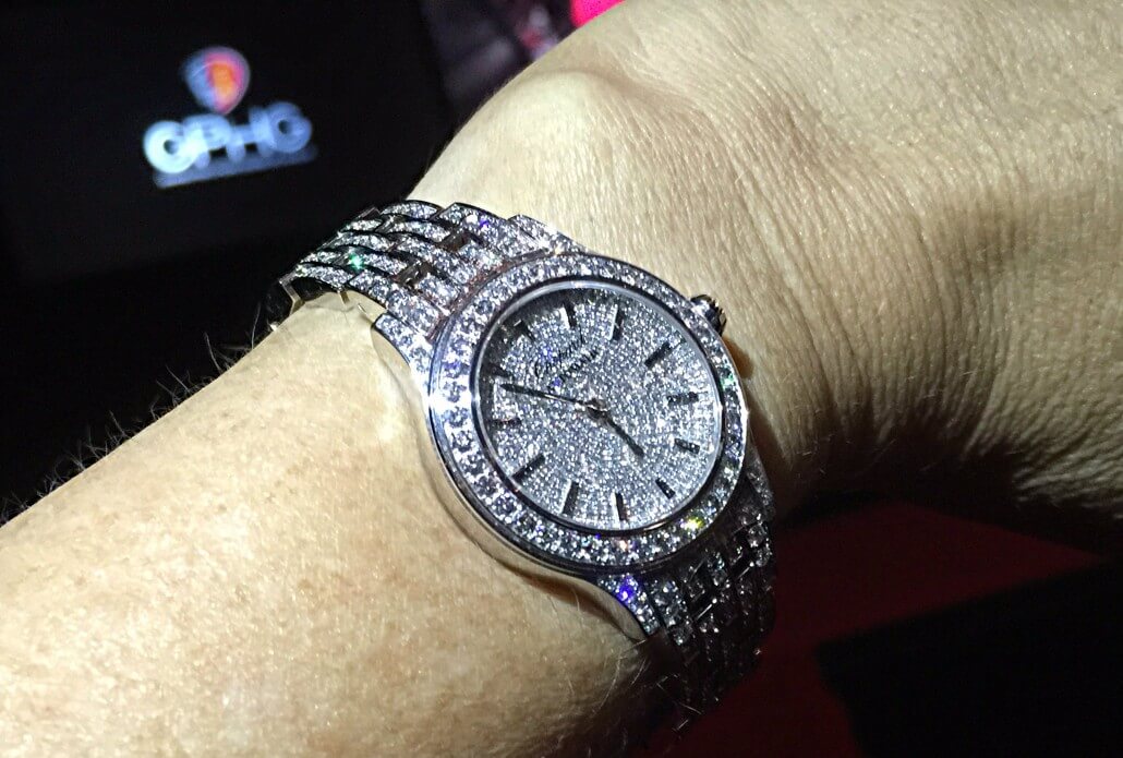 On stage with the Chopard Classic at the 2015 Grand Prix d’Horlogerie de Genève