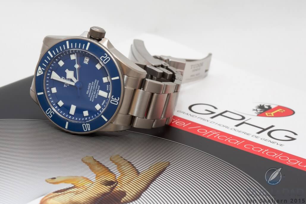 The Tudor Pelagos, best Sports watch at the 2015 Grand Prix d’Horlogerie de Genève