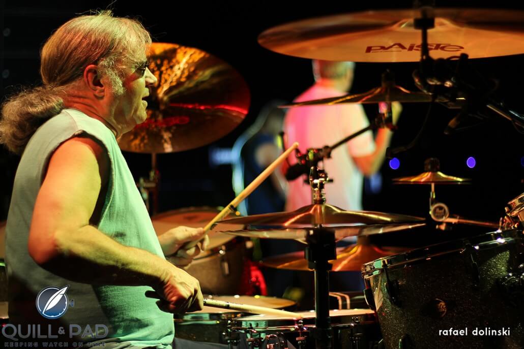 Deep Purple drummer Ian Paice (photo courtesy Rafael Dolinski / Paiste)