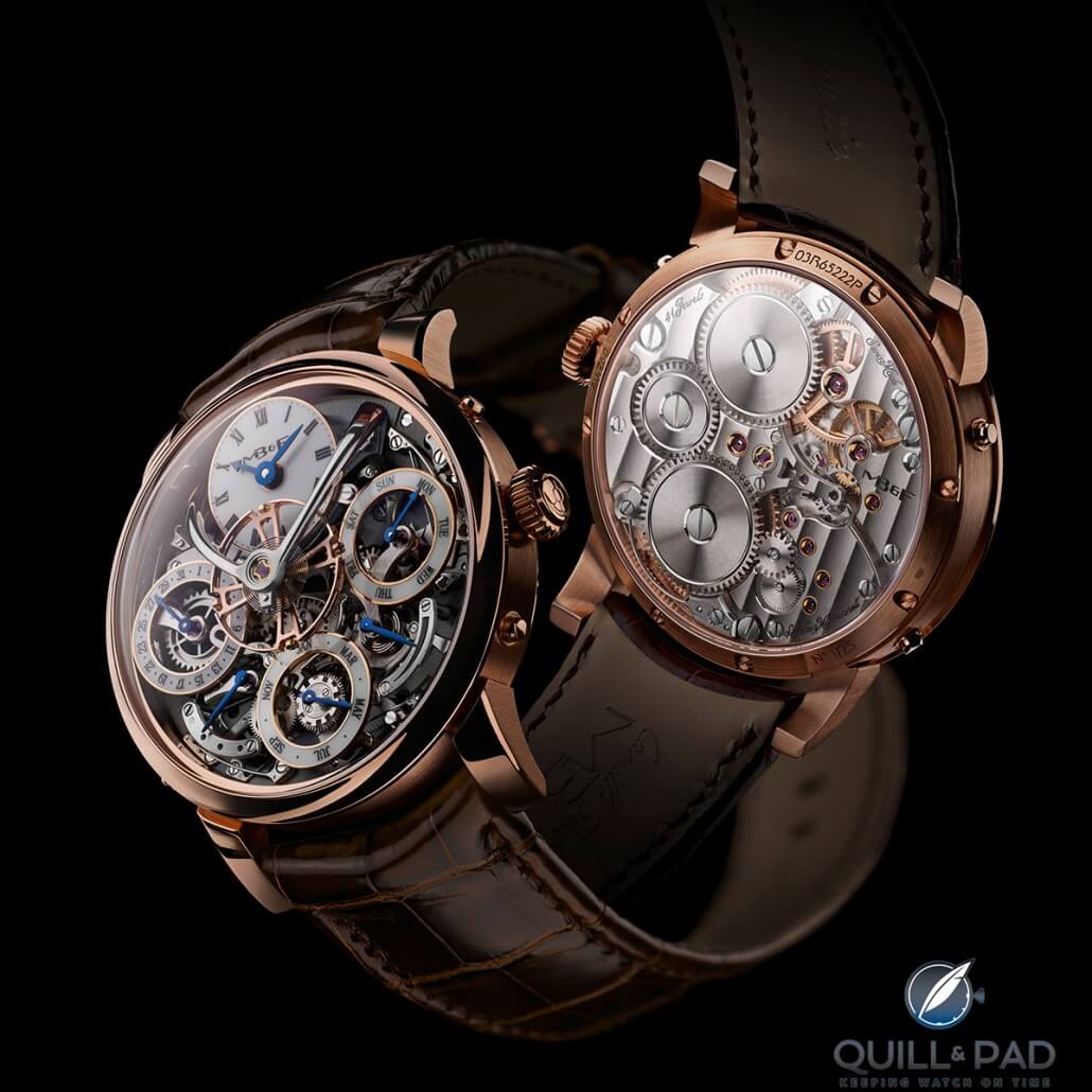 MB&F Legacy Machine Perpetual in red gold