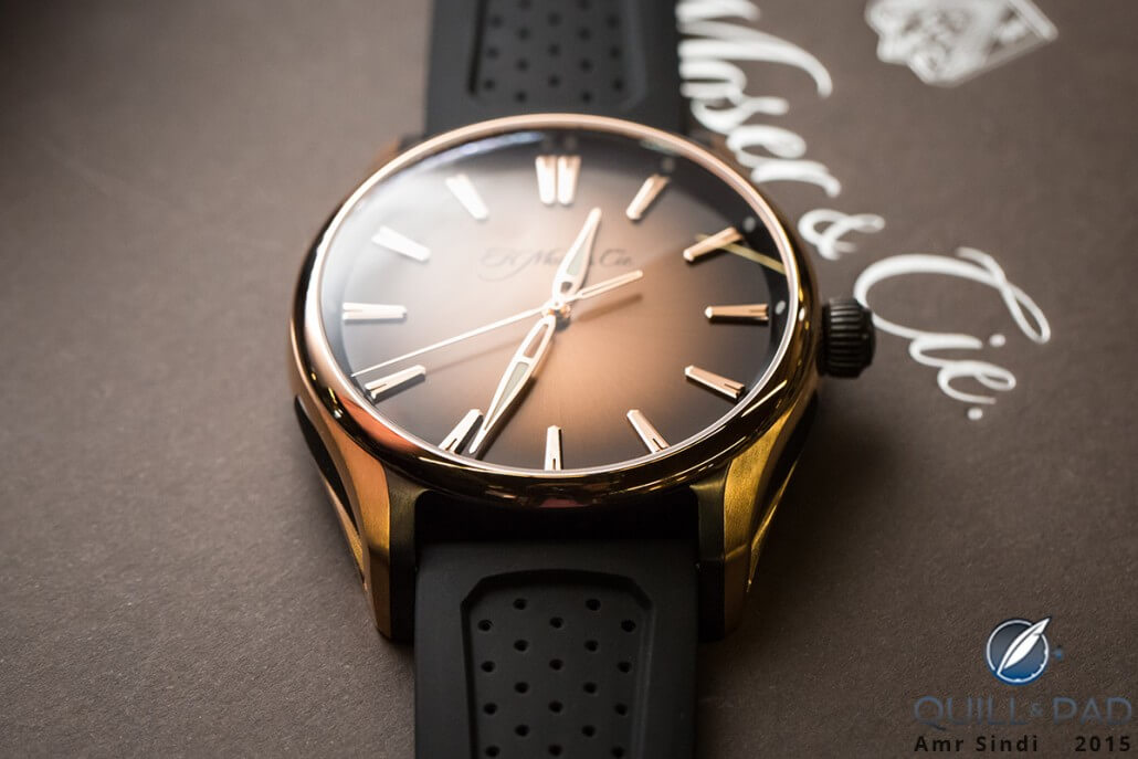 The new H. Moser & Cie Pioneer Center Seconds
