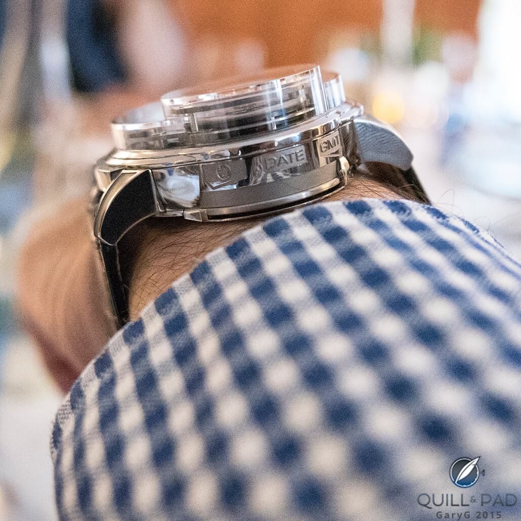 Harry Winston Opus 14 on the wrist