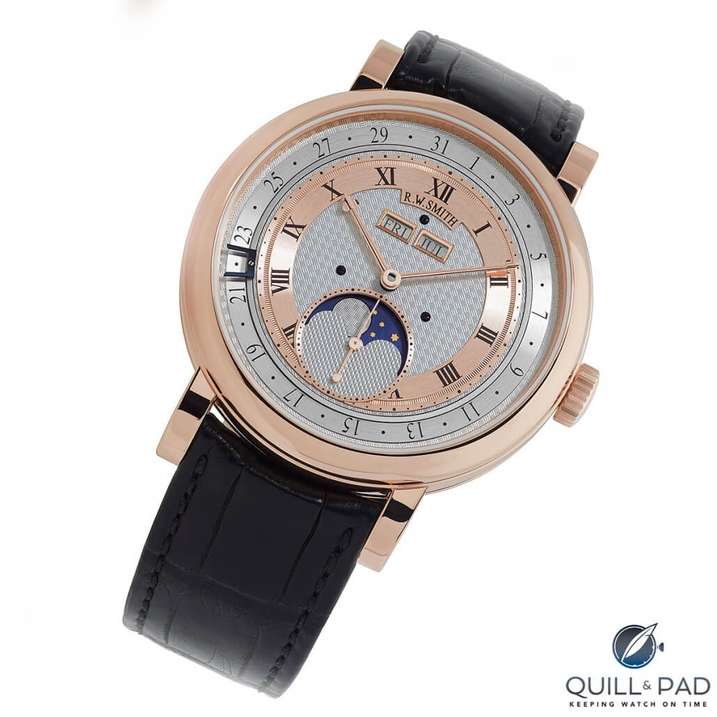 Roger Smith Series 4 triple calendar with moon phase