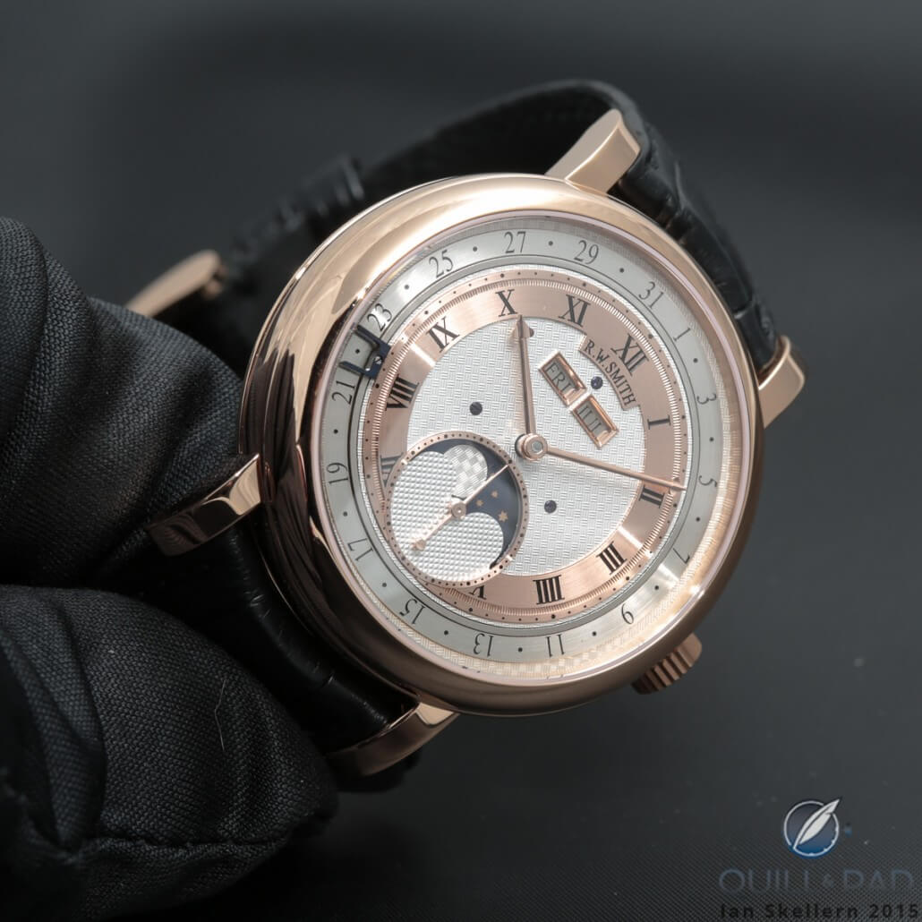 Roger Smith Series 4 triple calendar with moon phase