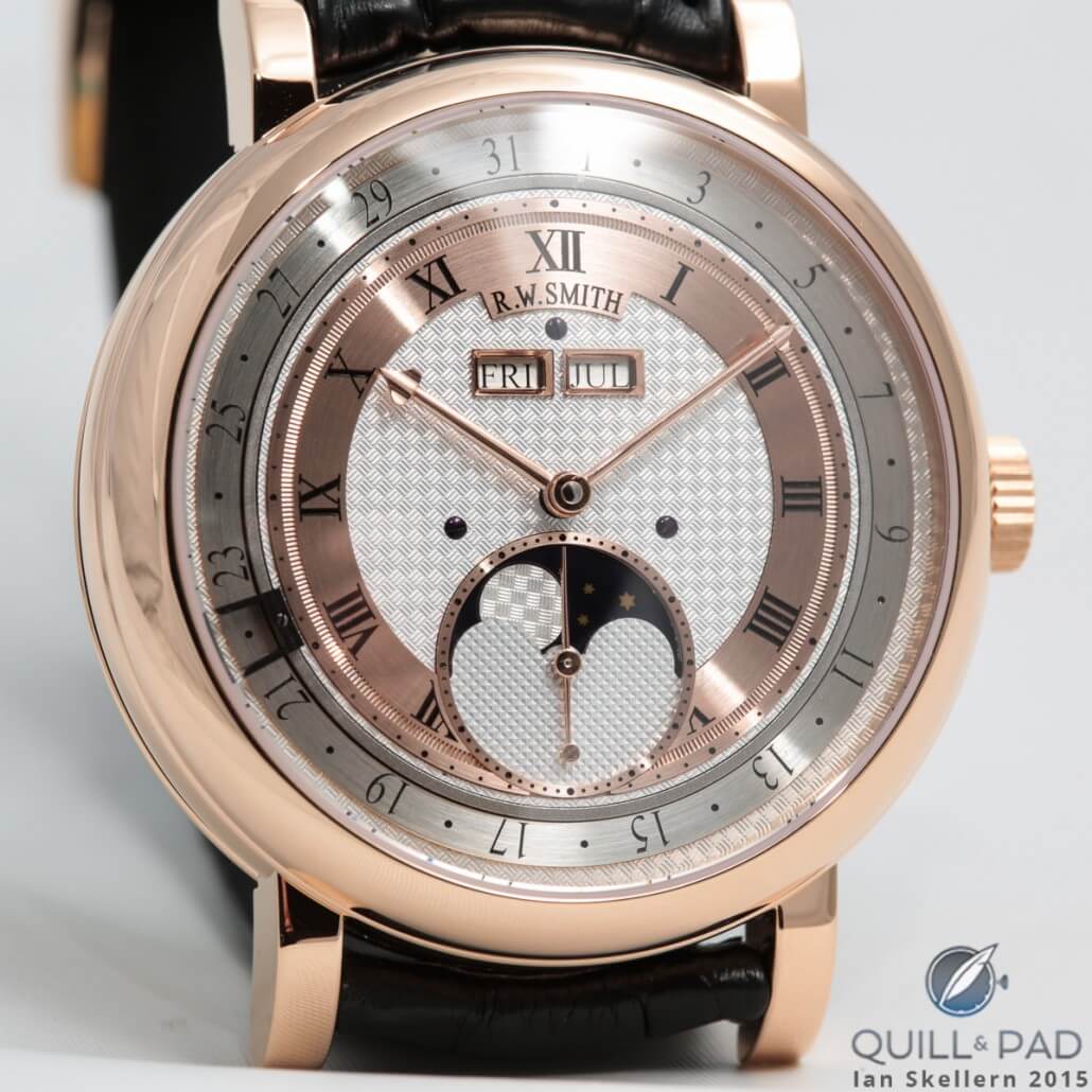 Roger Smith Series 4 triple calendar with moon phase