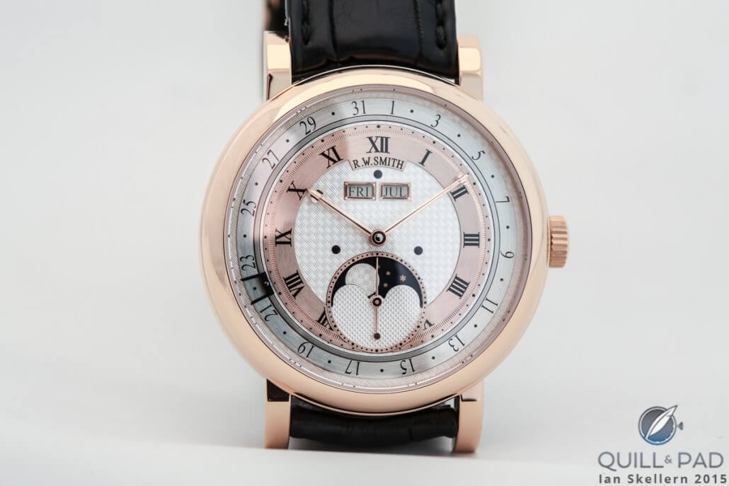Roger Smith Series 4 triple calendar with moon phase