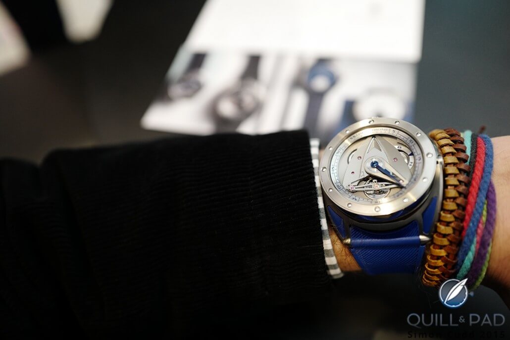 The De Bethune DB28 GS at SalonQP 2015