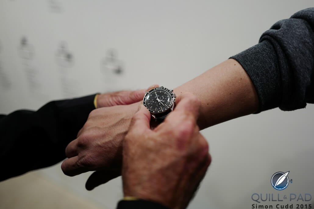 The hands of Quill & Pad’s very own Ian Skellern and Boris Pjanic checking out a Speedy!