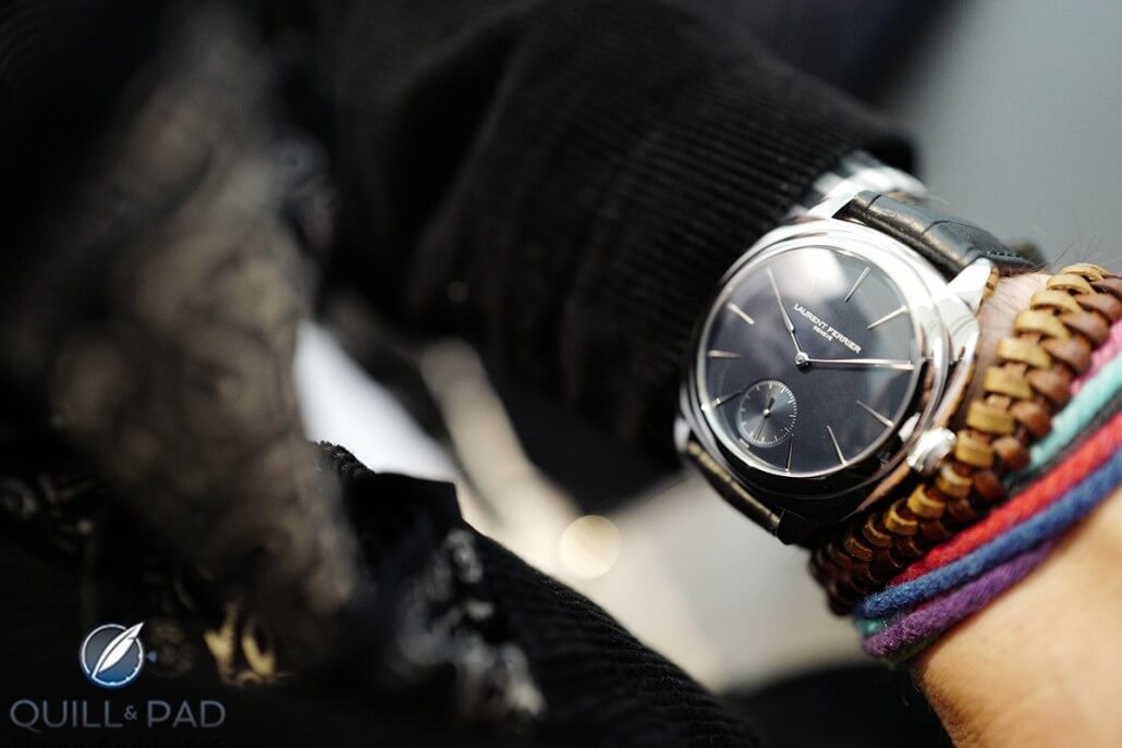 Laurent Ferrier Galet Square at SalonQP 2015