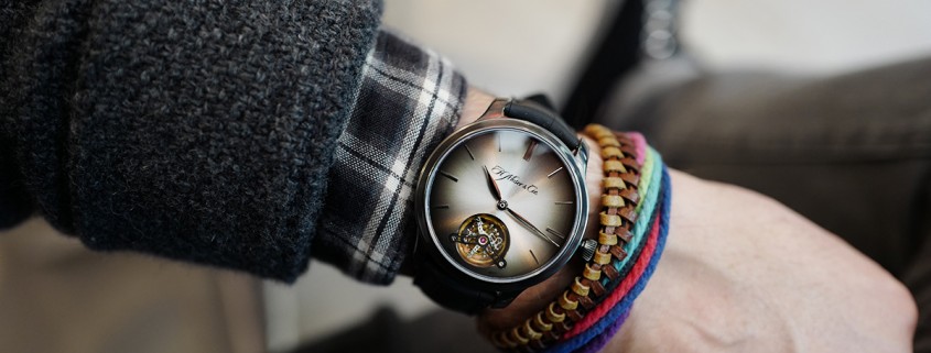 H. Moser & Cie Endeavour Black Tourbillon at SalonQP 2015