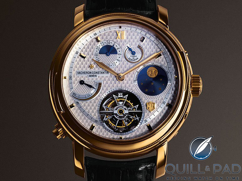 From ‘The Mastery of Time’: the Vacheron Constantin Tour de l’Ile from 2005, a double-sided wristwatch with 16 complications commemorating the Genevan brand’s 250th anniversary (photo Dominique Cohas)