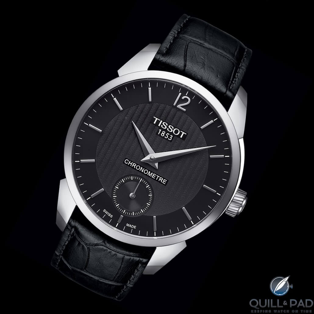 The most accurate watch of 2015 as independently certified by the 2015 International Timing Competition was this Tissot Caliber A86.501 with an impressive score of 908/1000 points