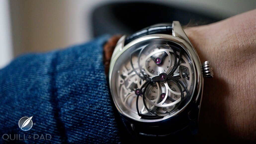 Andreas Strehler Papillon wristshot