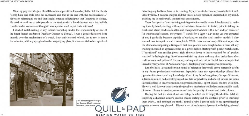 From the book 'Breguet, The Story of a Passion 1973 – 1987'