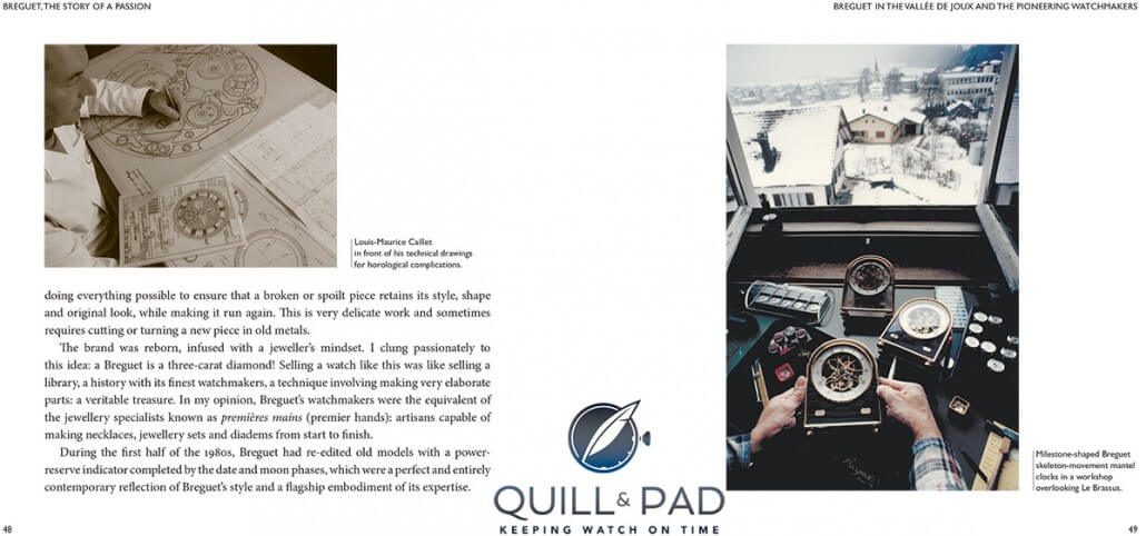 From the book 'Breguet, The Story of a Passion 1973 – 1987'