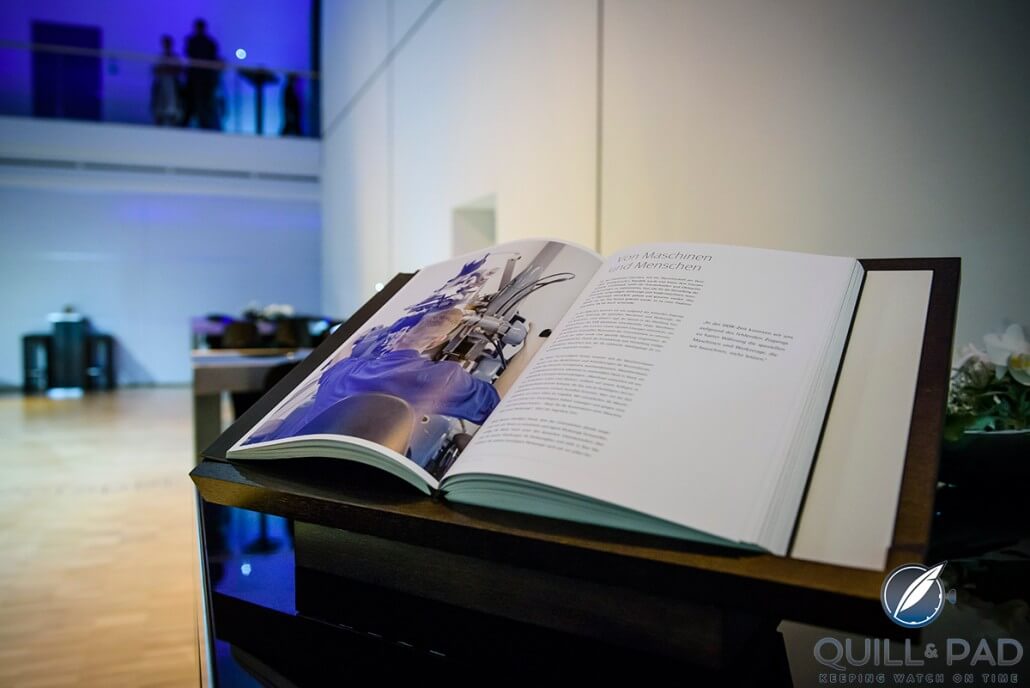 'Impressions,' a book of impressions on the Glashütte Original manufactory