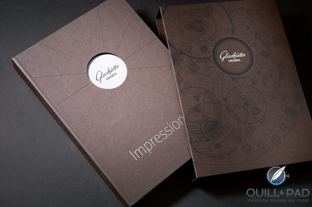 'Impressions,' a book of impressions of the Glashütte Original manufactory