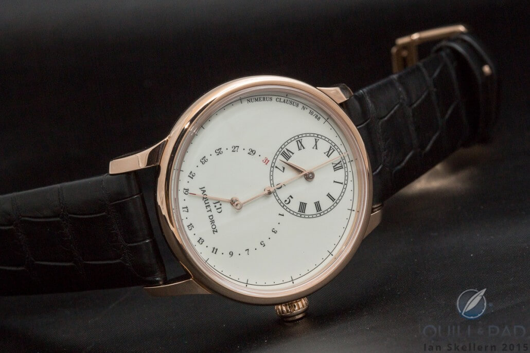 Grande Second Deadbeat by Jaquet Droz