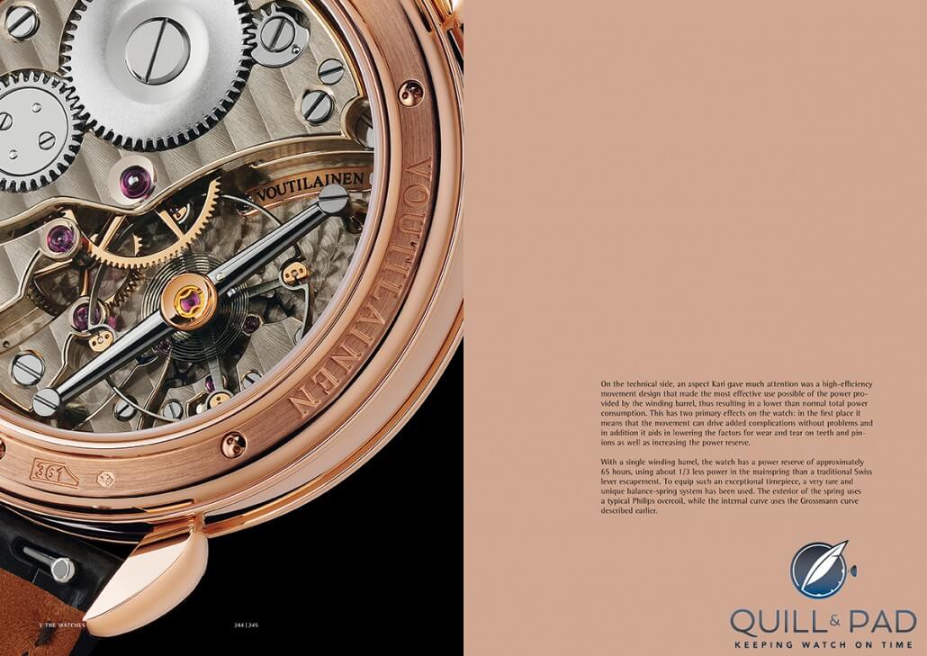 From the book ‘Kari Voutilainen Horlogerie d’Art’ by Theodore Diehl