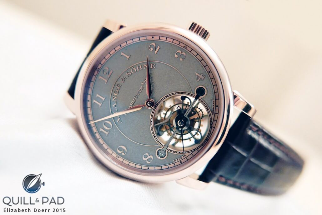 1815 Tourbillon Handwerkskunst by A. Lange & Söhne