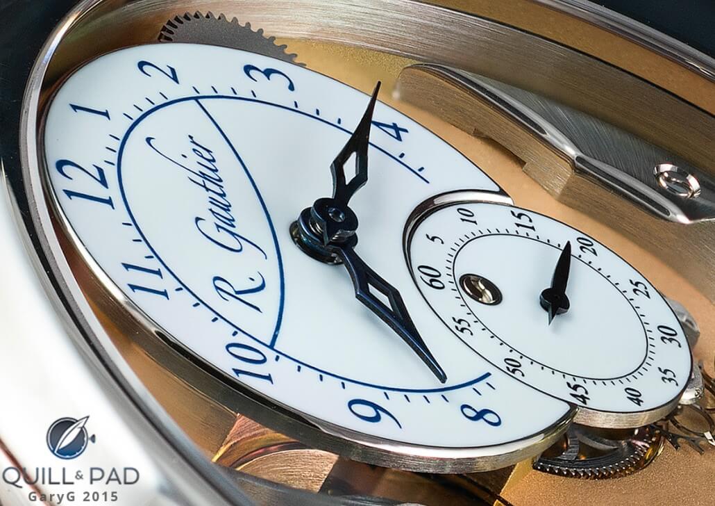 Nowhere to hide: Romain Gauthier logo on the author’s Logical One