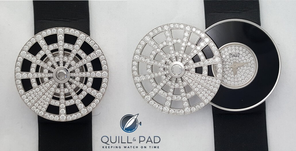 Piaget Limelight Secret from the Rothstein liquidation (photo courtesy Hess Fine Art)