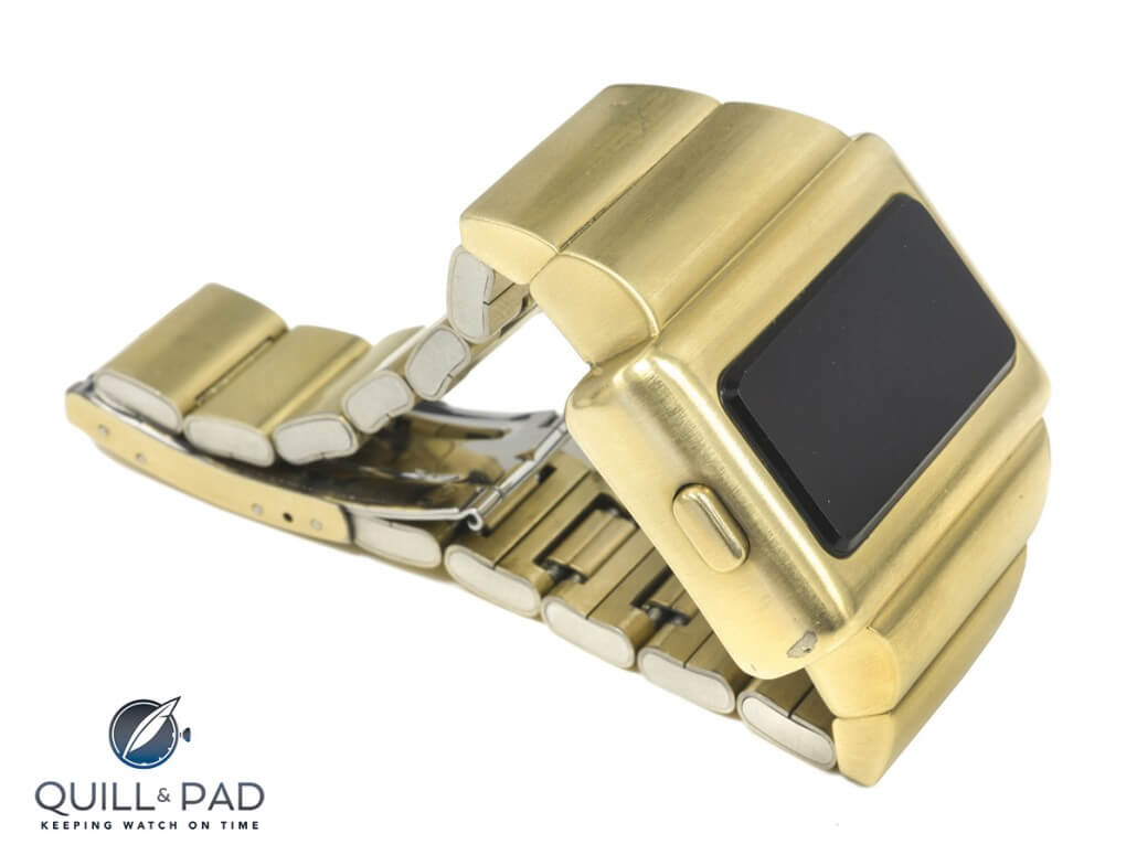 This 1973 Omega Time Computer was purchased by Elvis Presley; it bears a personal engraving to longtime confidante Charlie Hodge on the case back