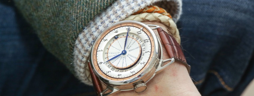 De Bethune DB25 World Traveller wristshot