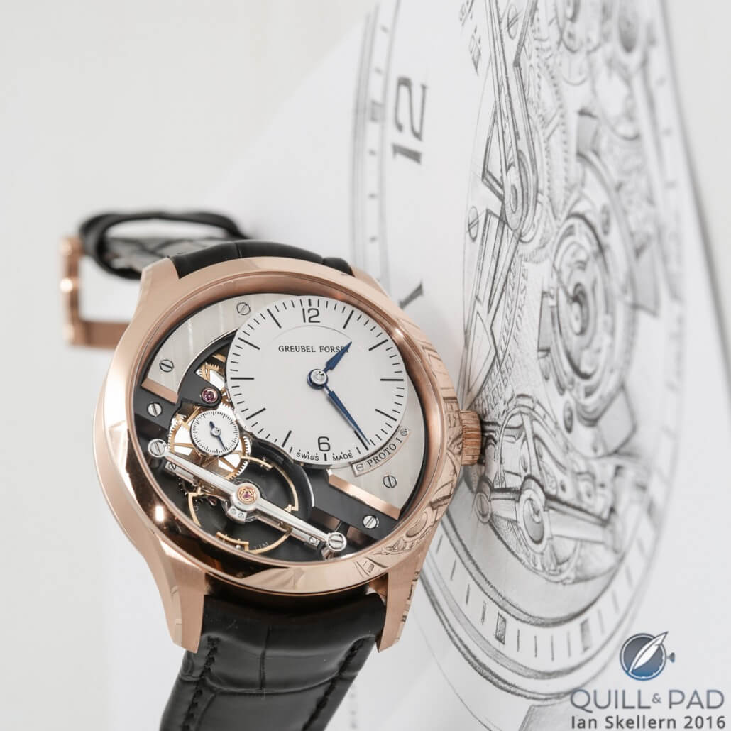 Greubel Forsey Signature 1 in red gold