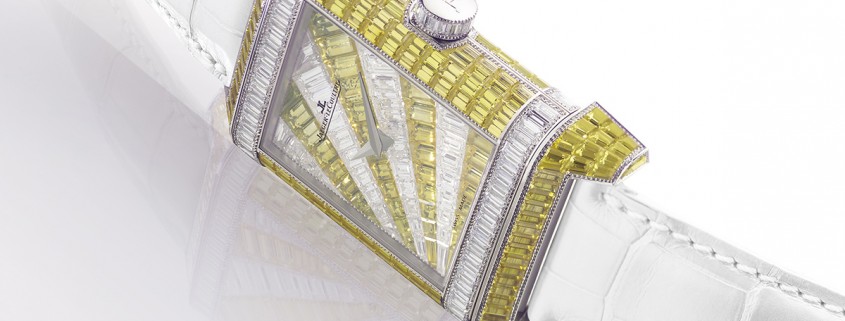 The Jaeger-LeCoultre Grande Reverso with impressive rock setting