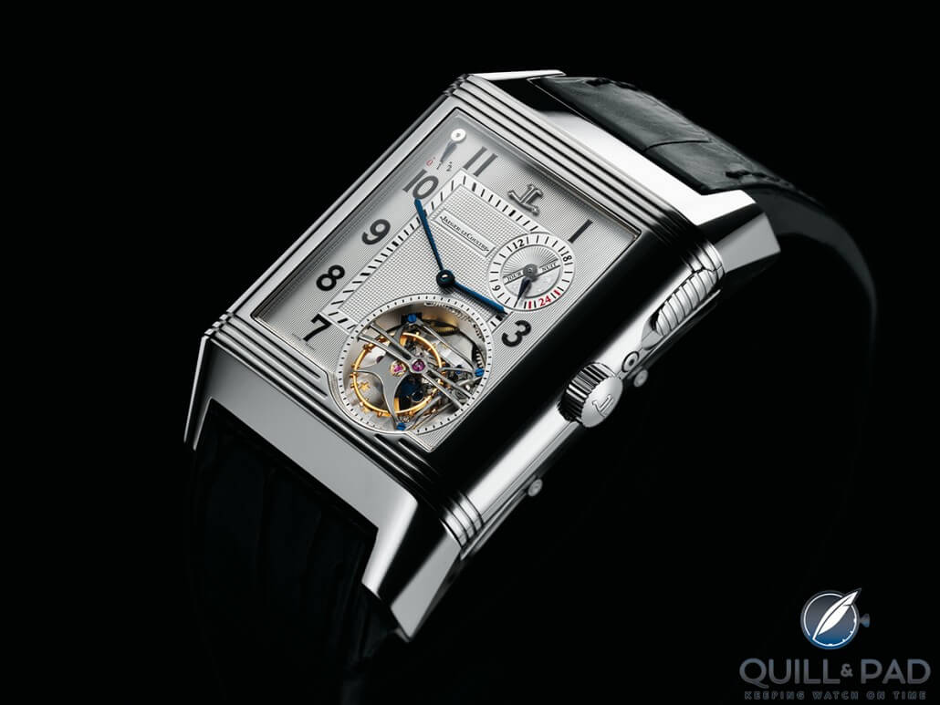 The front of the Jaeger LeCoultre Reverso Grande Complication à Triptyque
