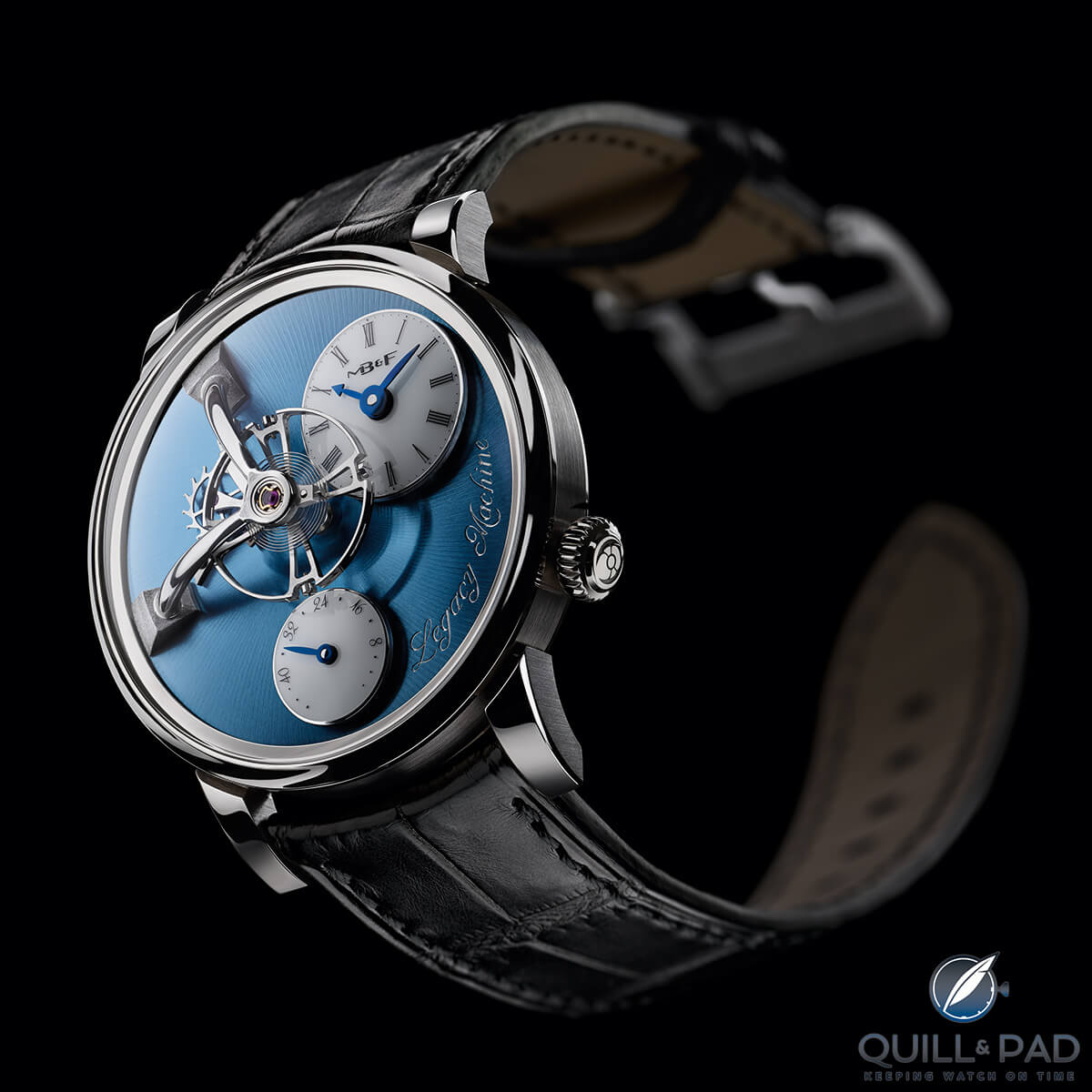 MB&F LM 101 in platinum