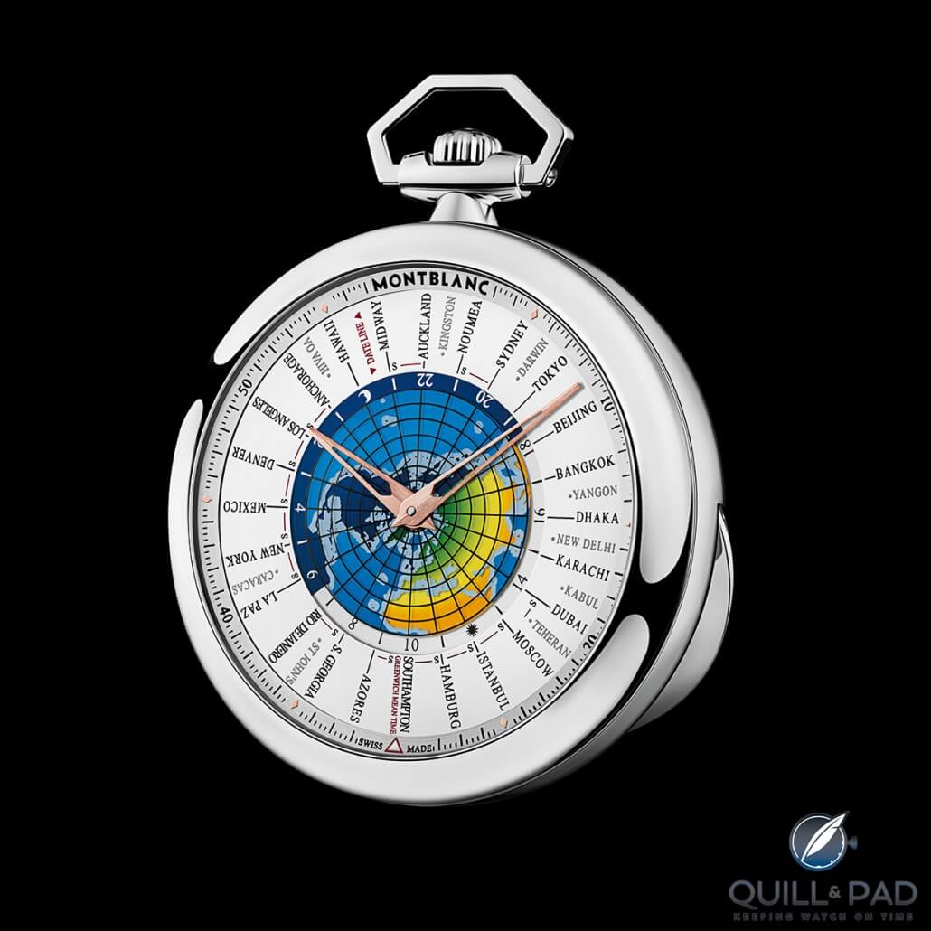 Montblanc 4810 Orbis Terrarum Pocket Watch 110 Years Edition