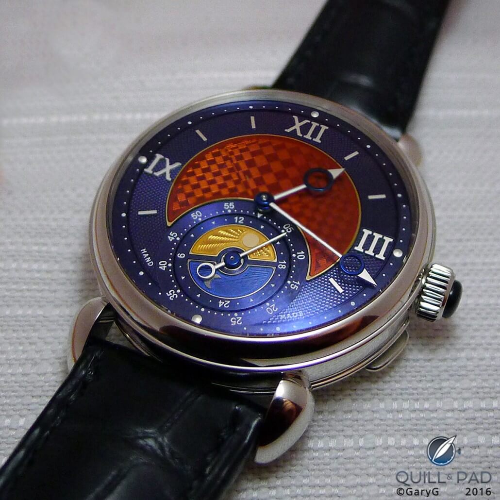 Unique Voutilainen GMT-6 in Platinum; SIHH 2016 Novelty