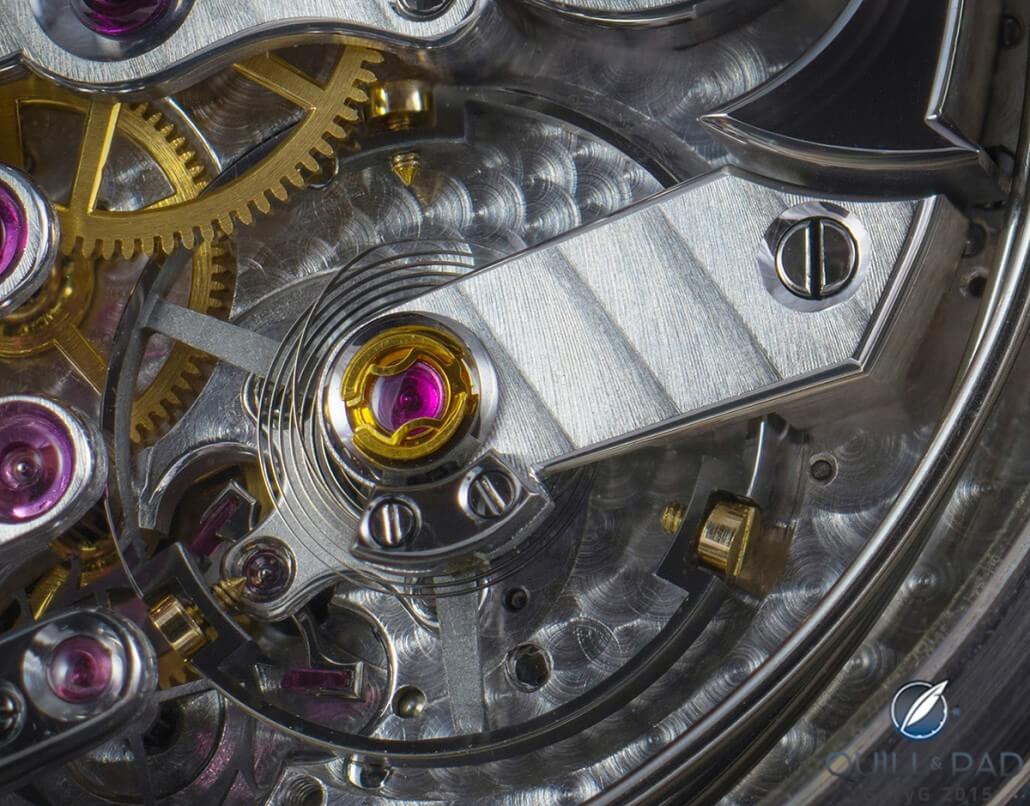 Finishing detail, Voutilainen Masterpiece 8 Decimal Repeater