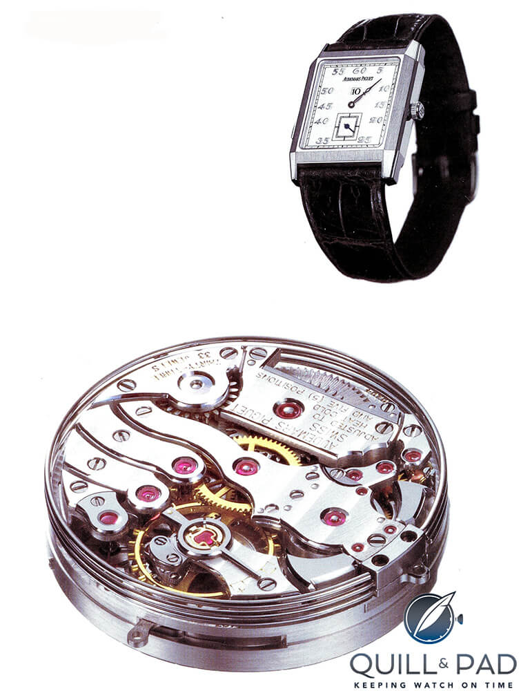 Audemars Piguet Caliber 2865 minute repeater from 1990 developed by Renaud & Papi