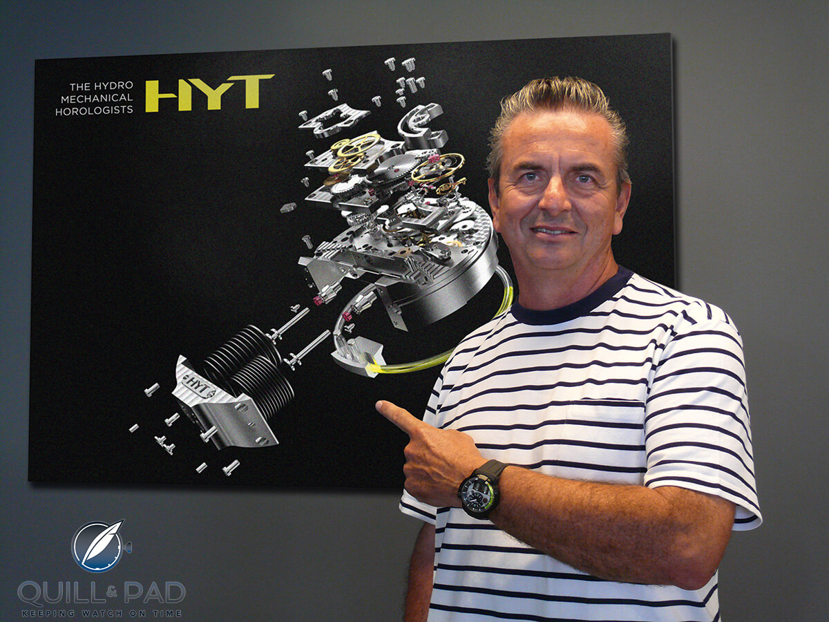 Dominique Renaud now collaborates with HYT
