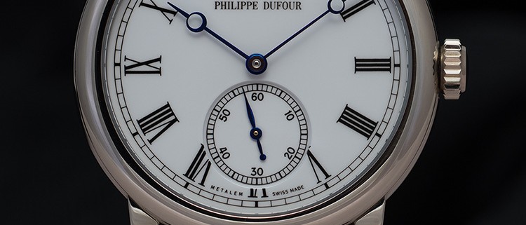 Straight on: Philippe Dufour Simplicity