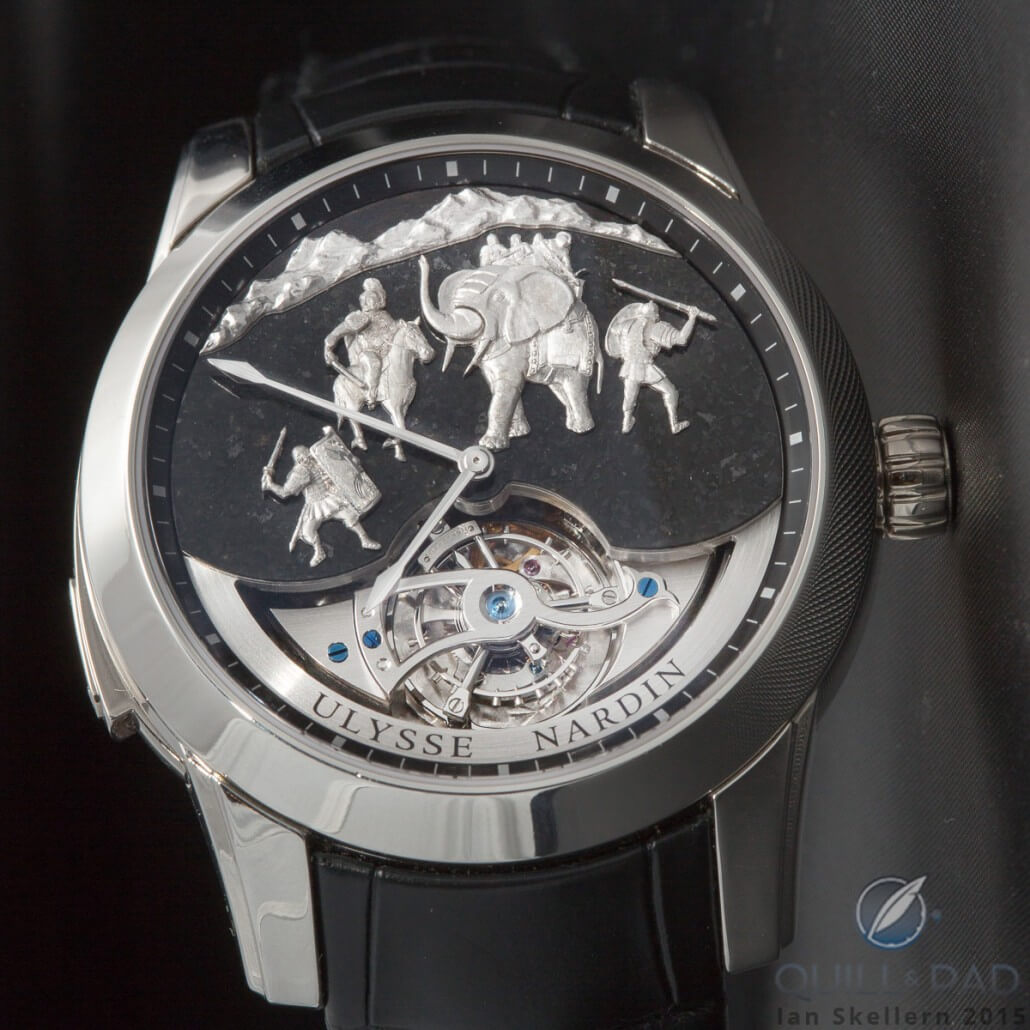 The Ulysse Nardin Hannibal Minute Repeater Westminster Carillon Tourbillon Jaquemarts