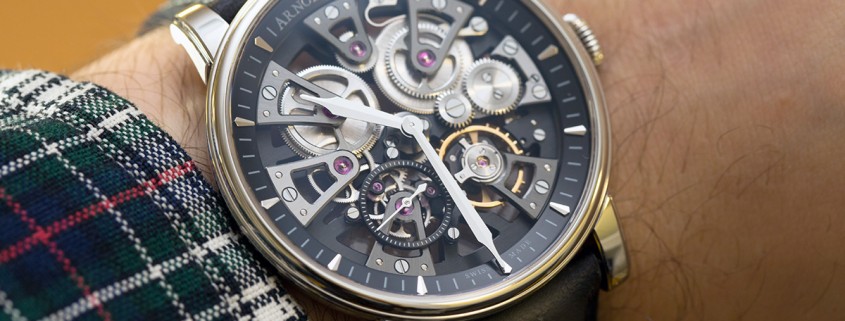 Arnold & Son Nebula wristshot