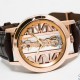 Corum Golden Bridge Ronde in red gold