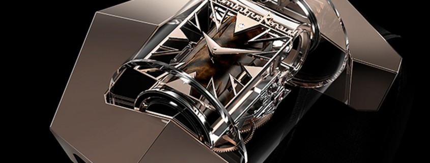 Dominique Renaud's DR01 Twelve First in pink gold